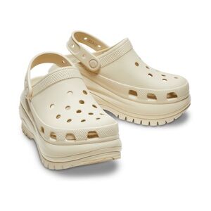 Mega Crush Clog in Bone (NWT)
